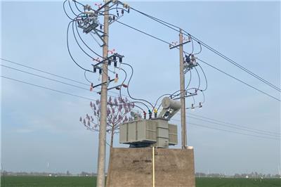 安陽供電公司10kV饋線調壓器-掛網成功